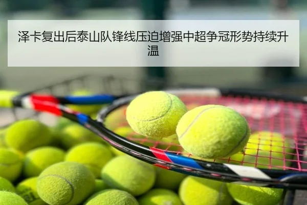 泽卡复出后泰山队锋线压迫增强中超争冠形势持续升温